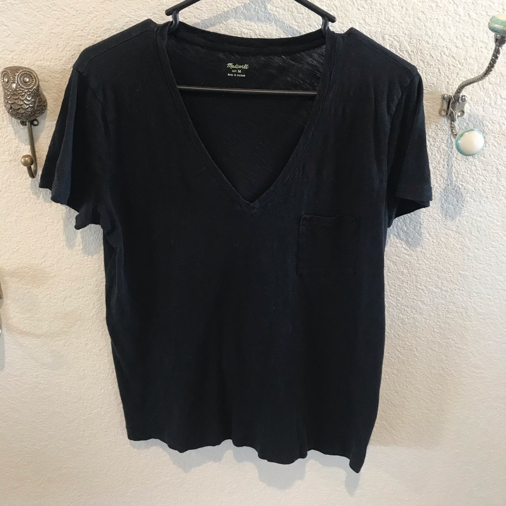 Madewell v-neck tee